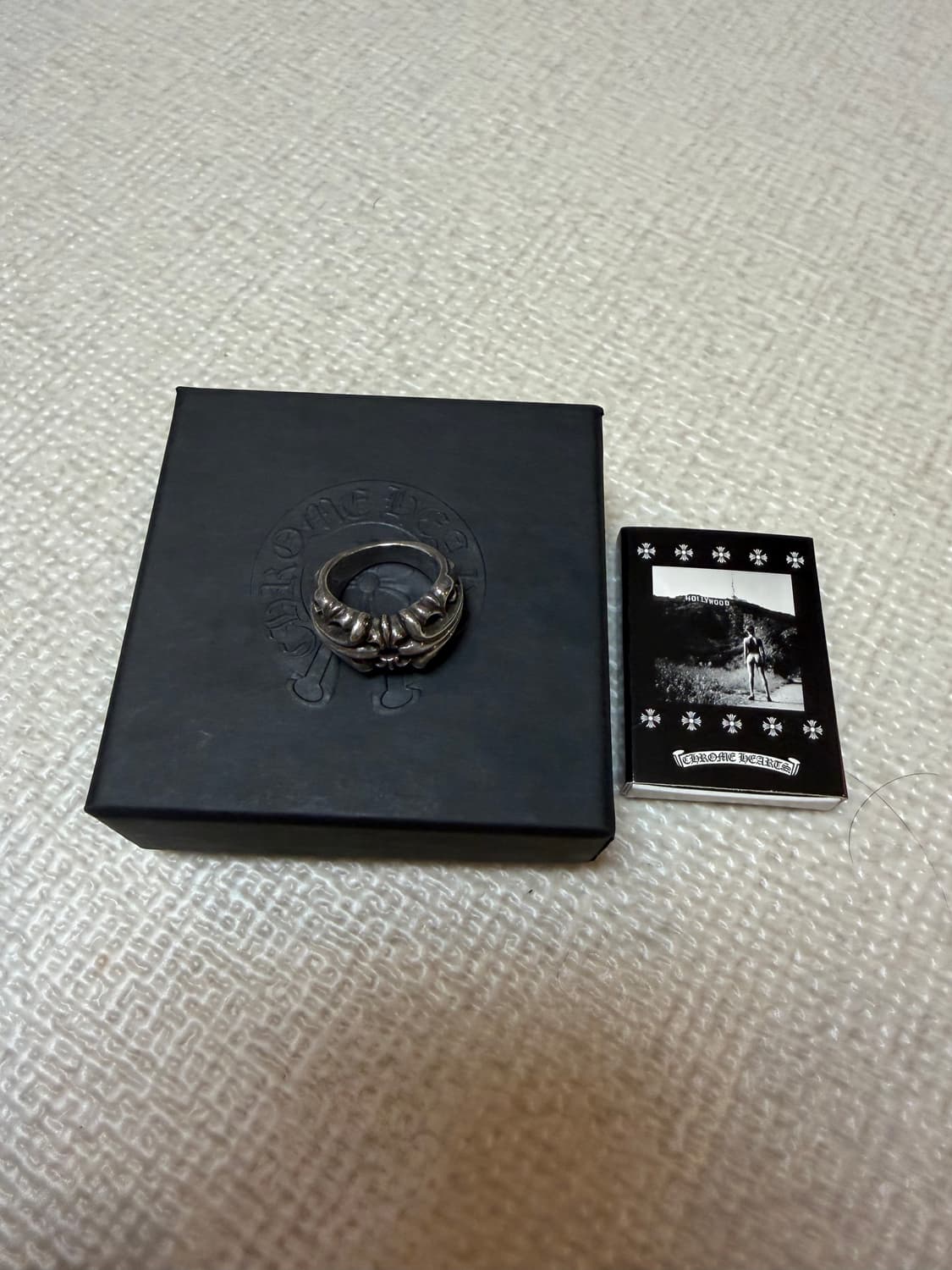 [US8, 한국17호] 크롬하츠 K&T 케이앤티 링 상품이미지1