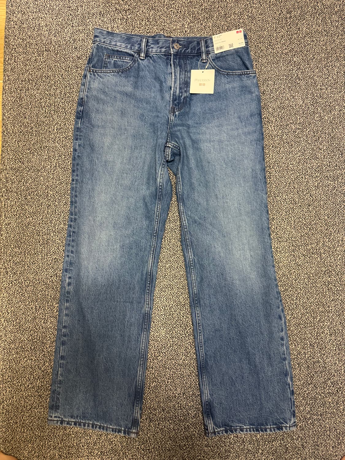 유니클로 jwa 스트레이트진 블루(65) 31사이즈 상품이미지1