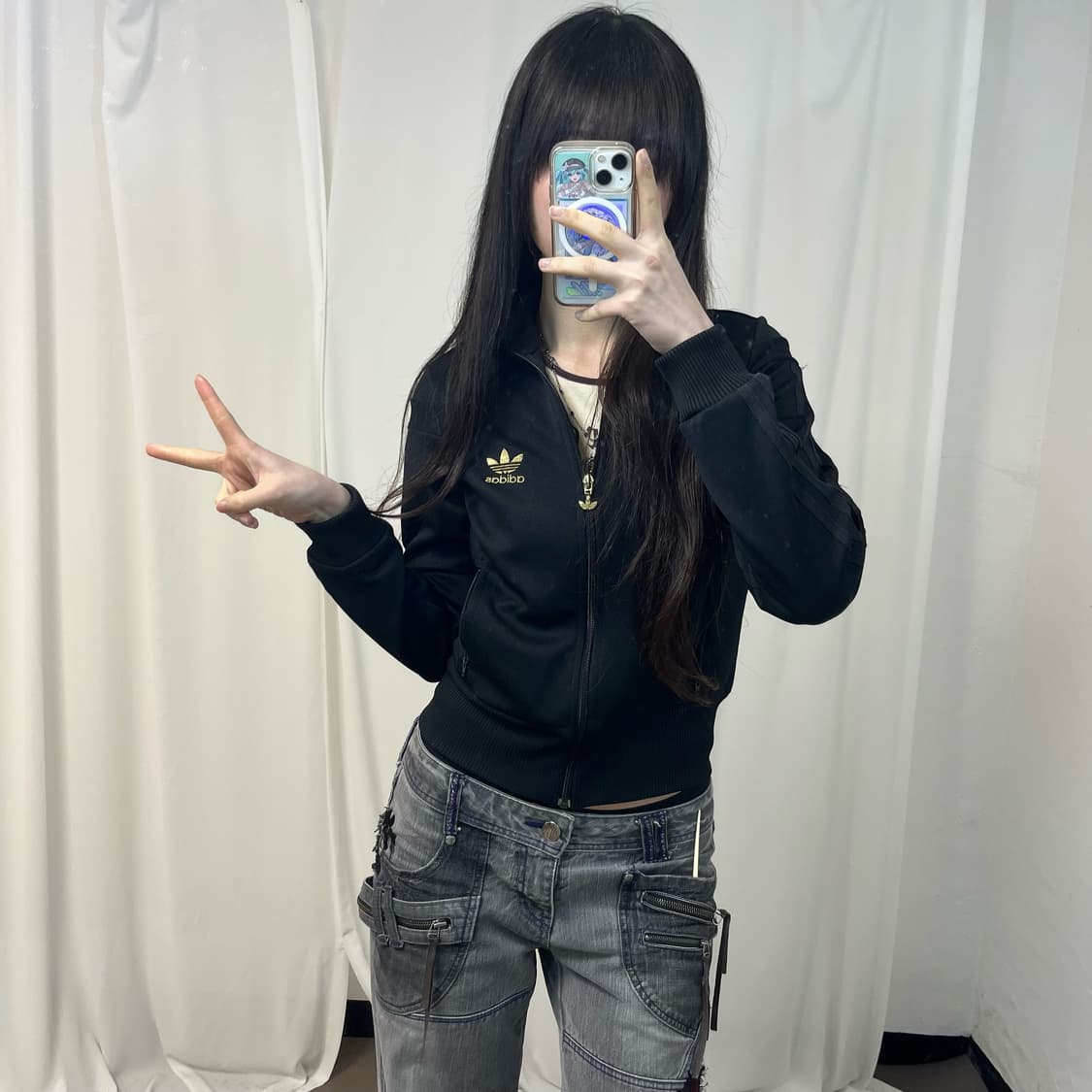 Adidas black Sporty D jersey 상품이미지2