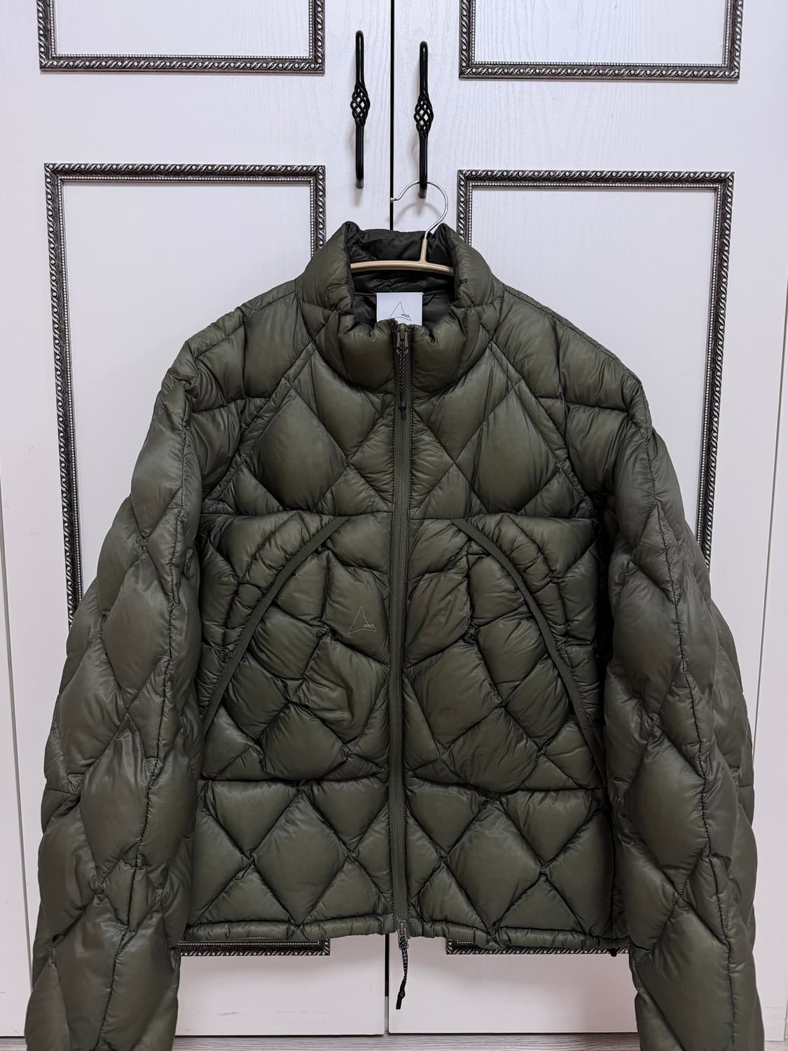 로아 라이트다운 패딩(다크 그린) 상품이미지2