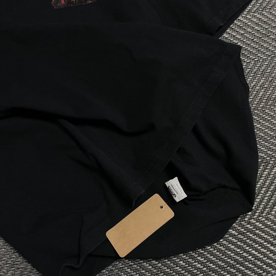 팔라스 트라이 빅로고 반팔 티셔츠 블랙o 5084 상품이미지4