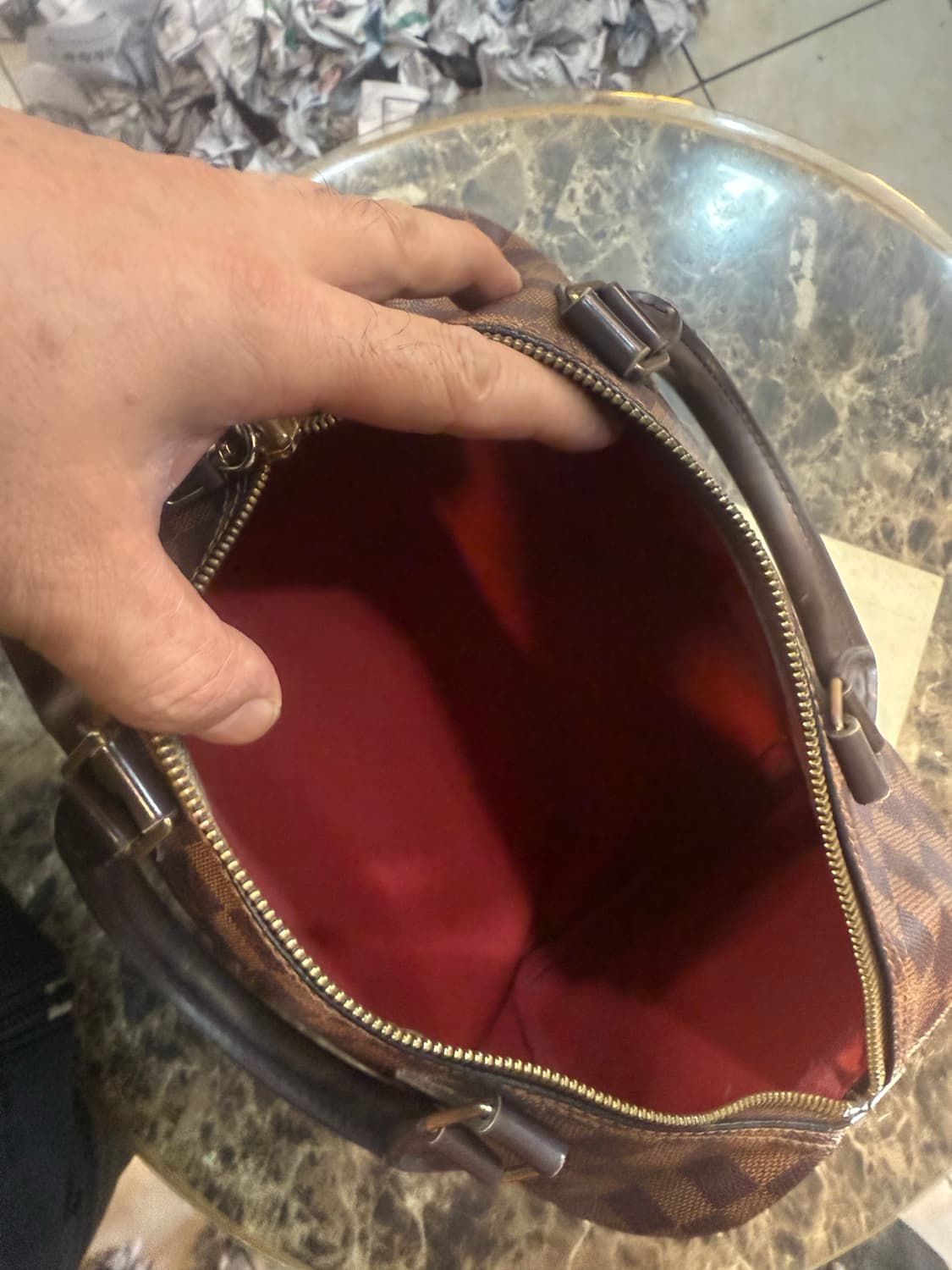 정품 루이비통 다미에 스피디 30 팝니다 상품이미지6