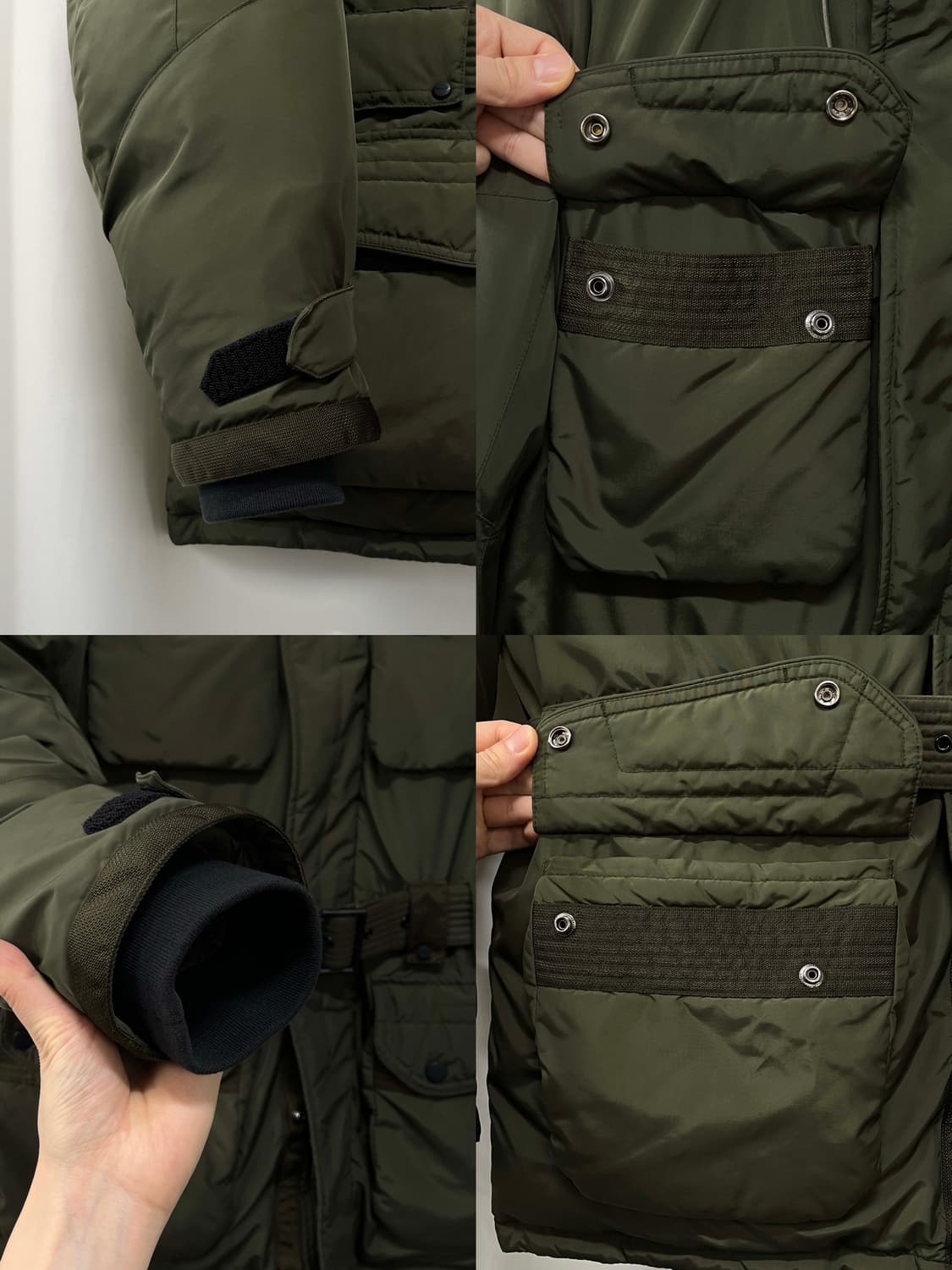 폴로 랄프로렌 올리브 콜드웨더 로버다운 자켓 상품이미지5