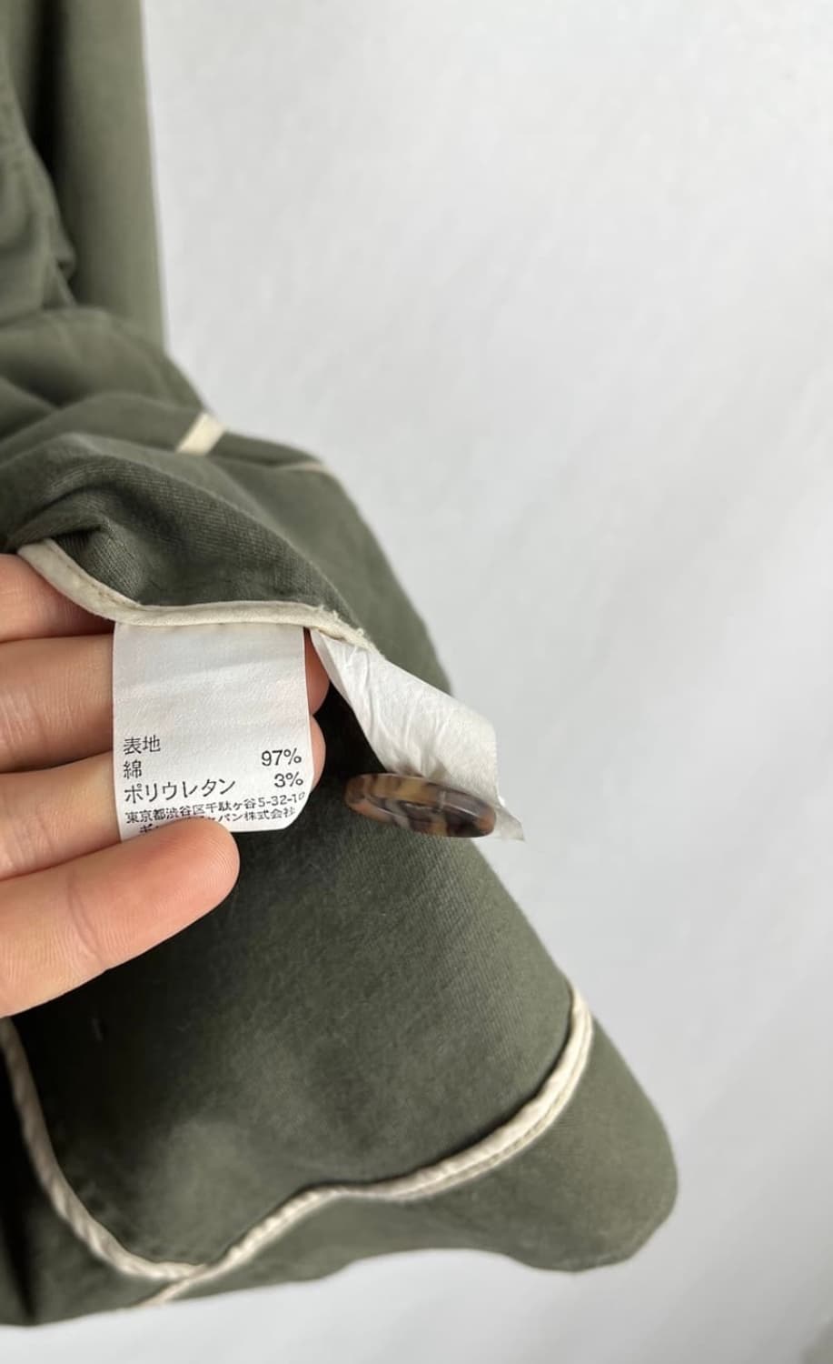 밀리터리 카키 자켓 상품이미지3