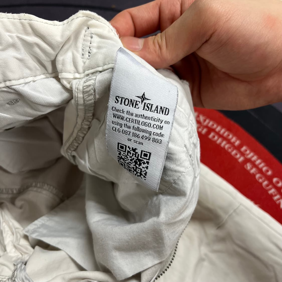 스톤아일랜드 로고 남성 조거팬츠 상품이미지5