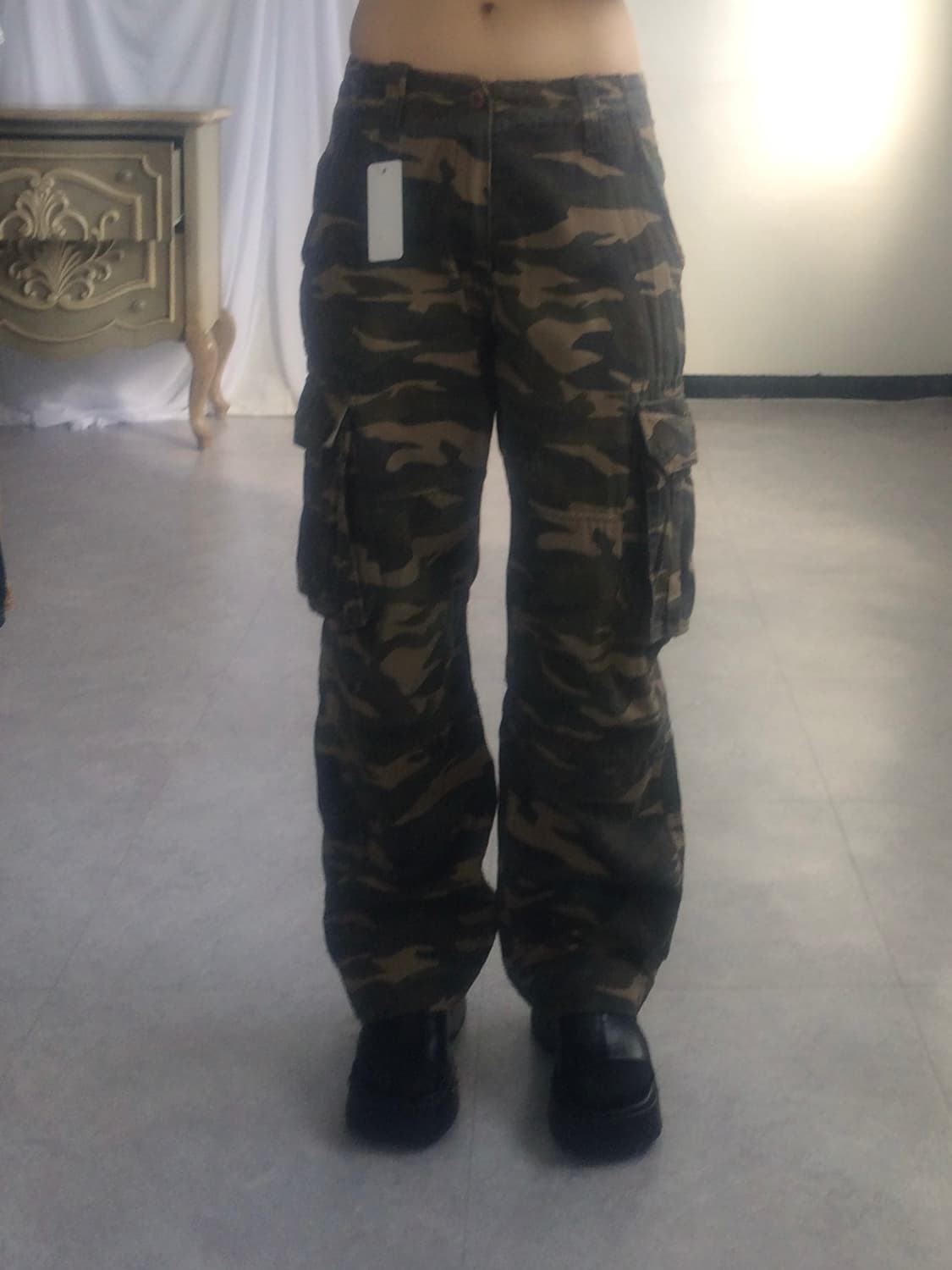 Camo pattern cago pants 상품이미지7
