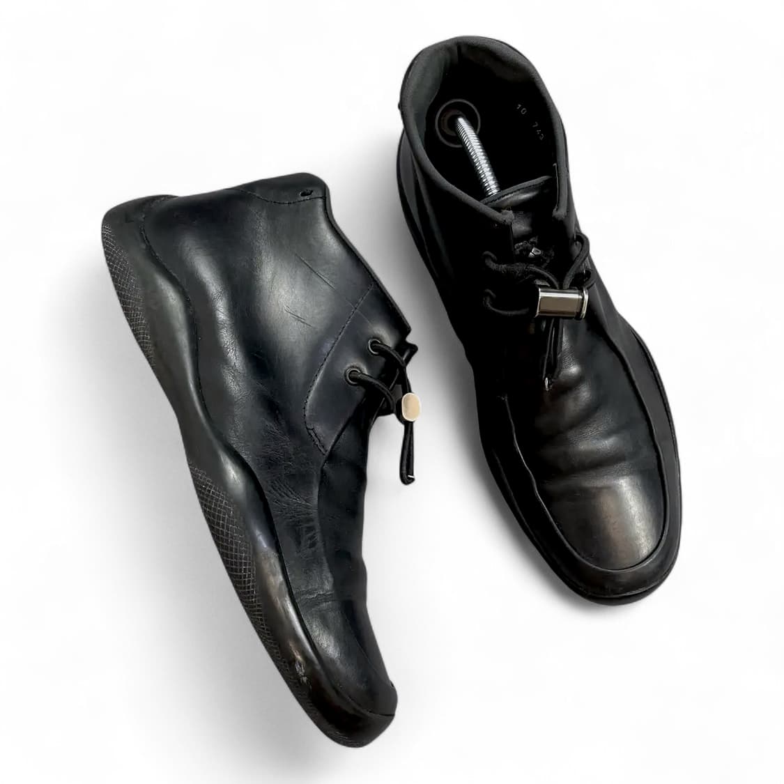 프라다 스포츠 아카이브 토글 레더 부츠 상품이미지2