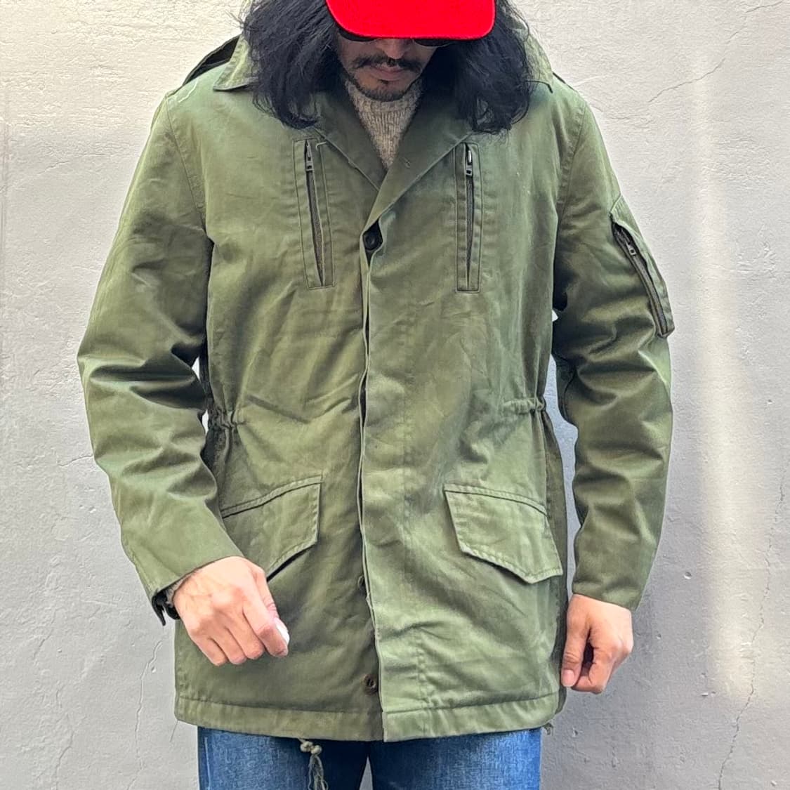 80년대 스페인 m86 컴뱃 자켓 상품이미지9