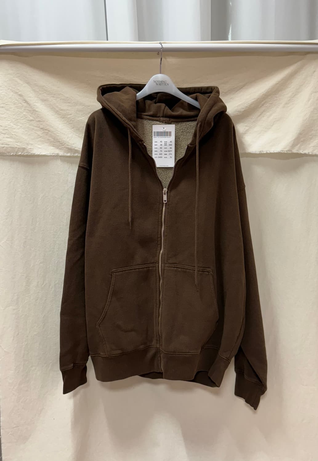 브랜디멜빌 크리스티 후드집업brown 상품이미지1