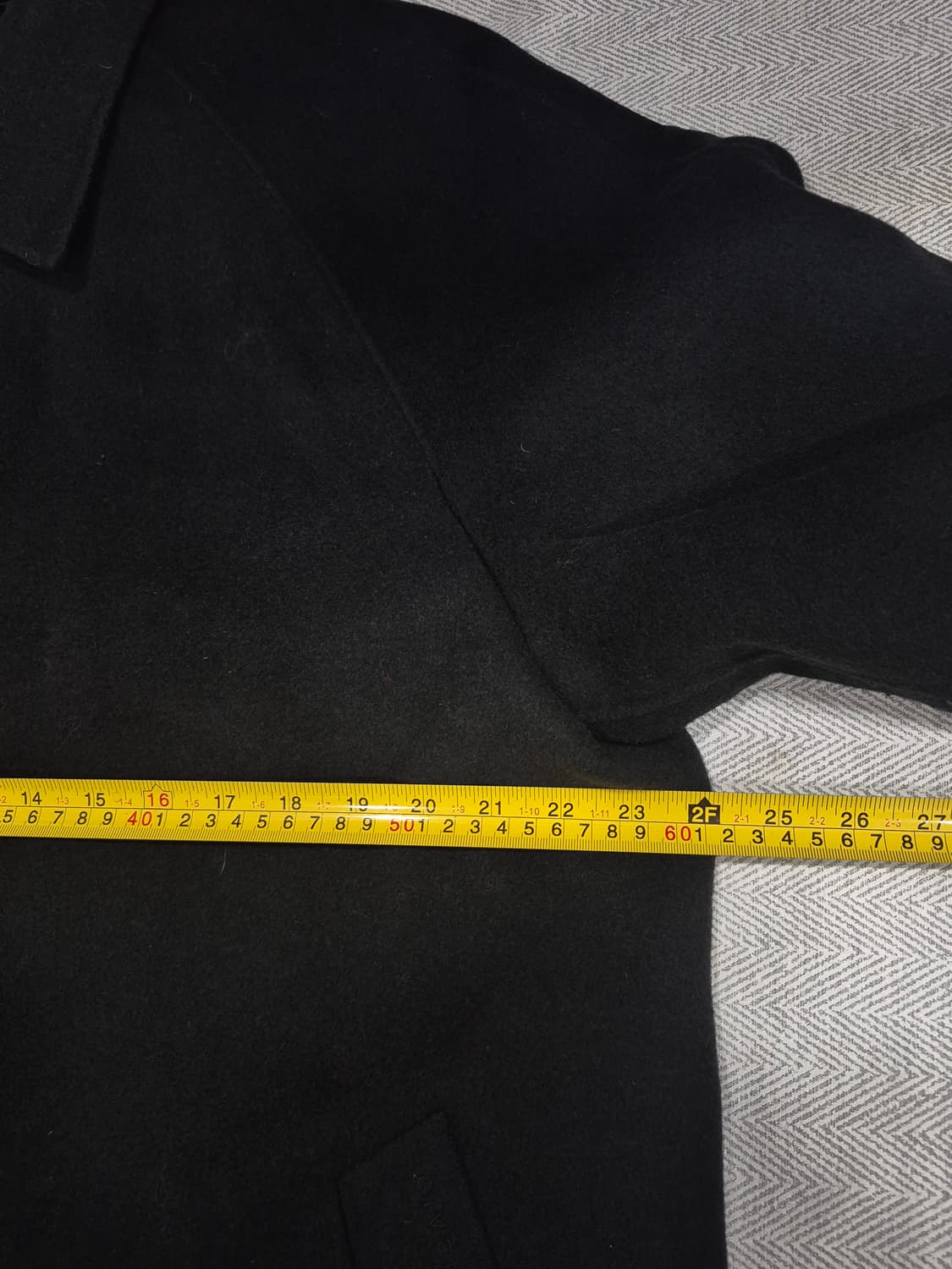 지방시 캐시미어 혼방 롱코트 남성 100사이즈 상품이미지8