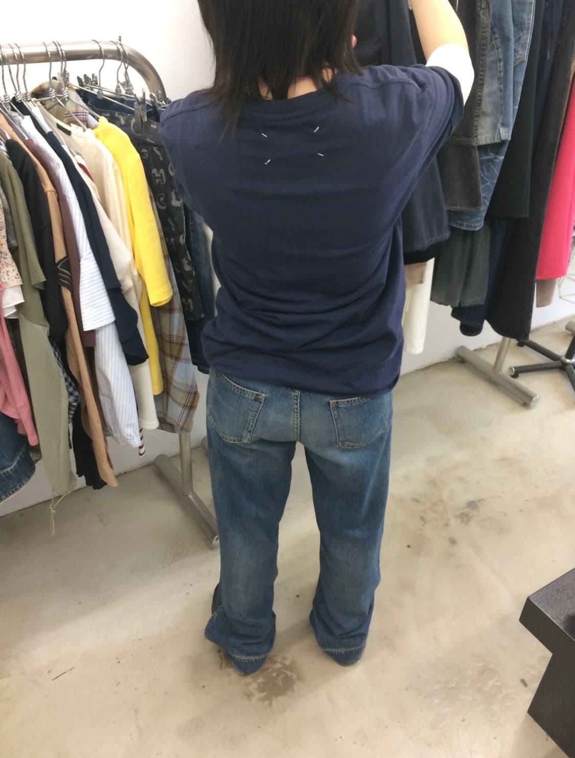 메종 마르지엘라 오가닉 반팔 M 네이비 상품이미지3