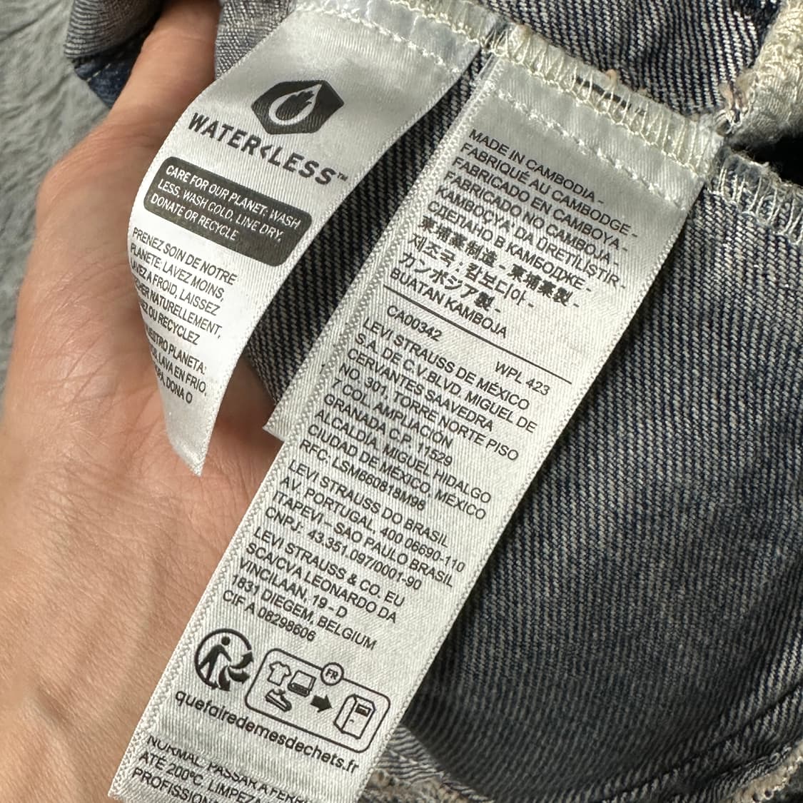 리바이스 데님 트러커 자켓 m 상품이미지5