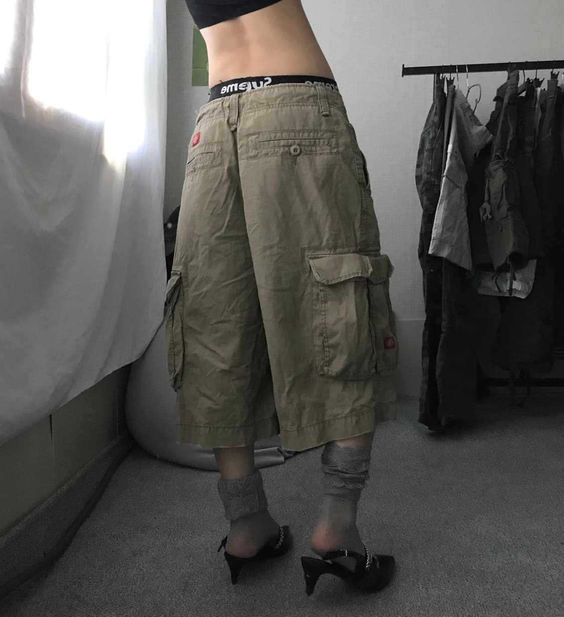 디키즈 베이지 버뮤다 팬츠 상품이미지4