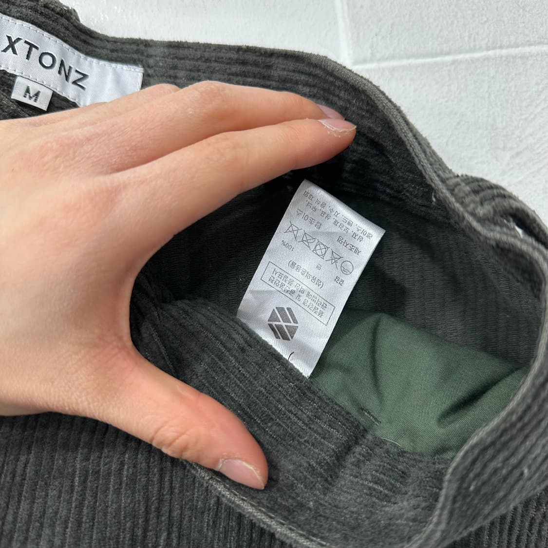 엑스톤즈 코듀로이 카펜터 팬츠 상품이미지4