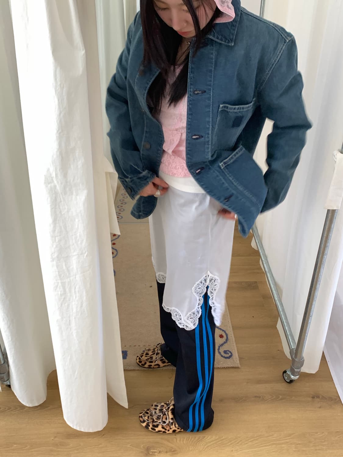 Lace slip sk 상품이미지3