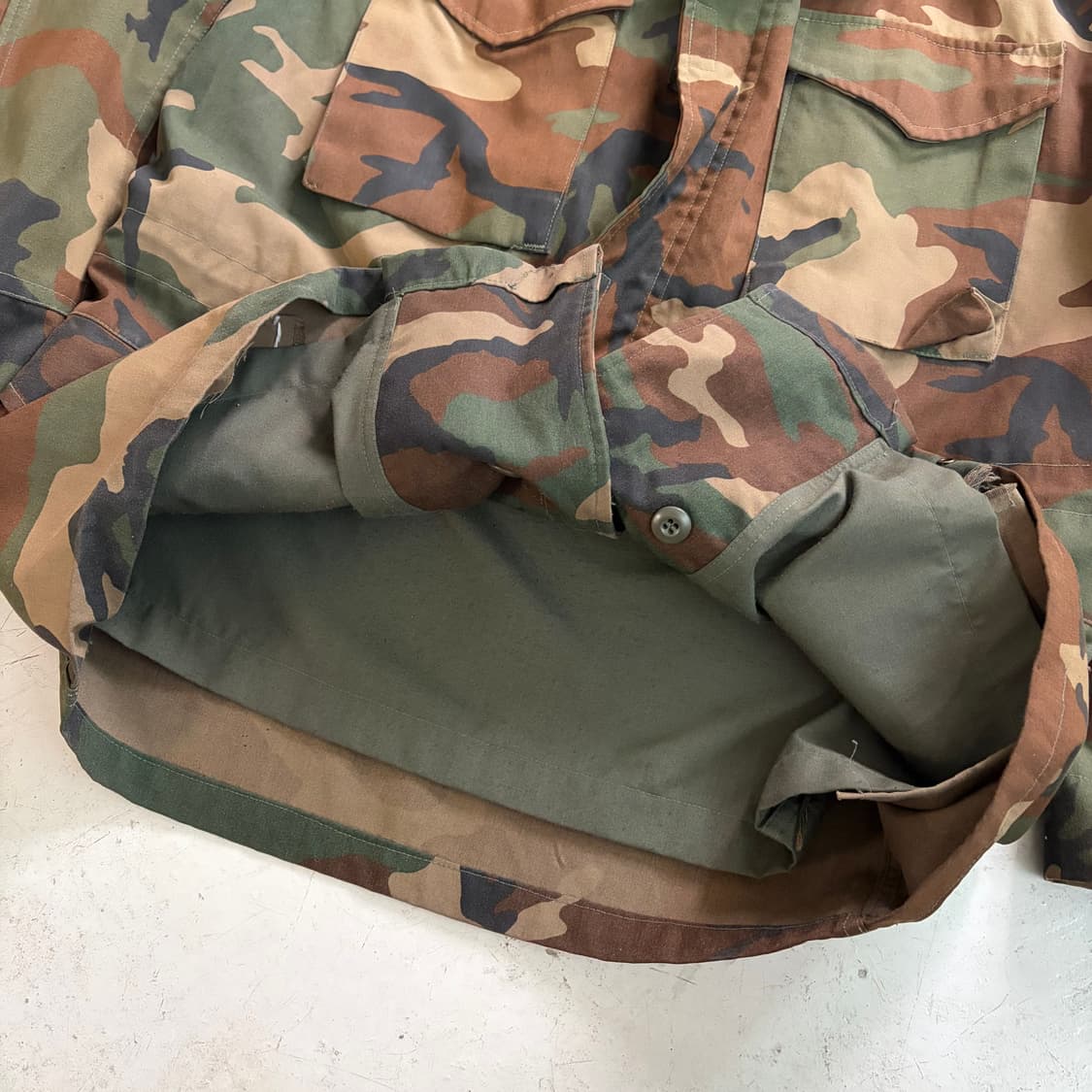 80s US Army M-65 빈티지 우드랜드 필드자켓 M 상품이미지7