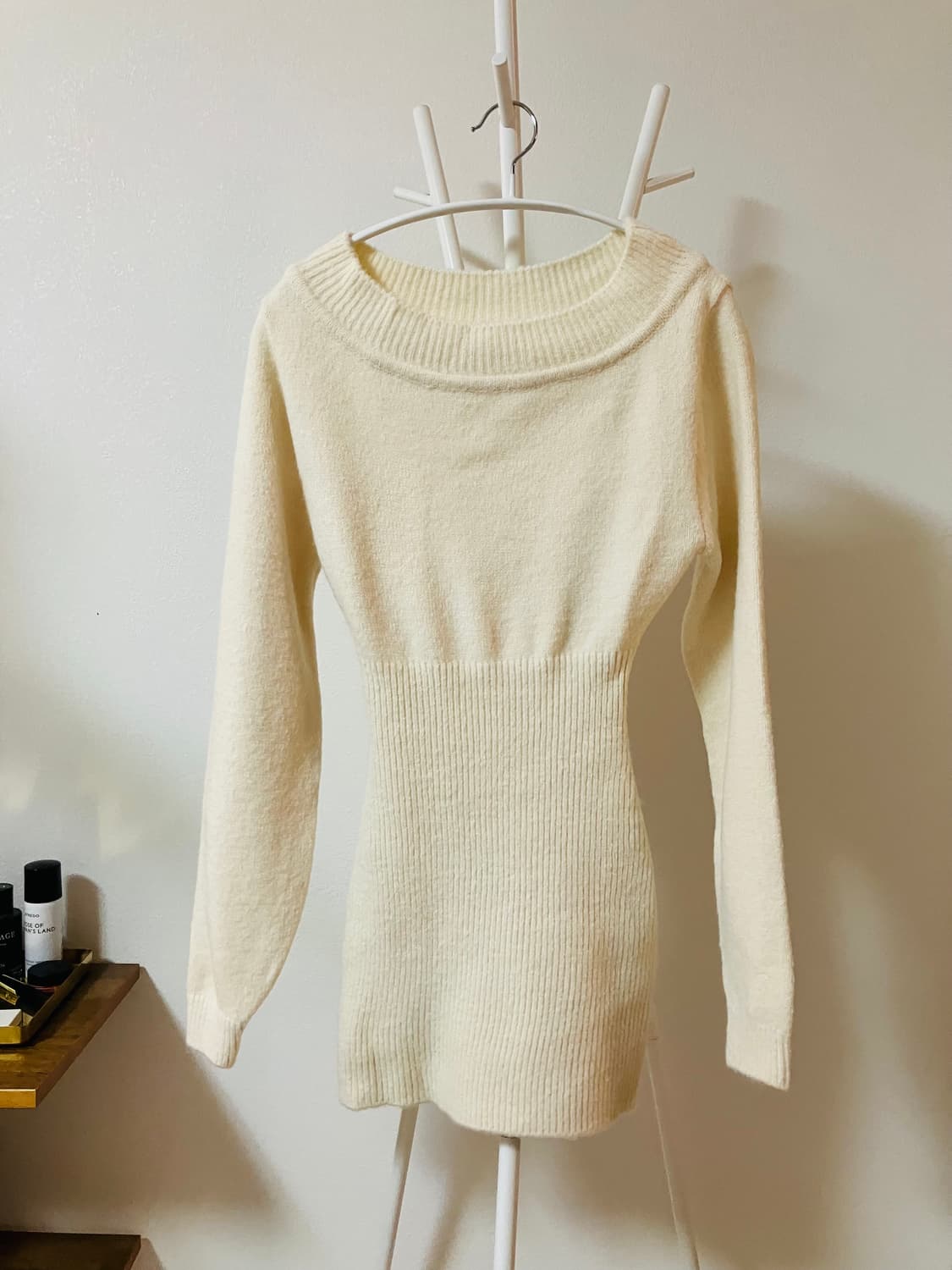 지그재그 에이블리 히니크 딱붙 골지니트 미니원피스 상품이미지1