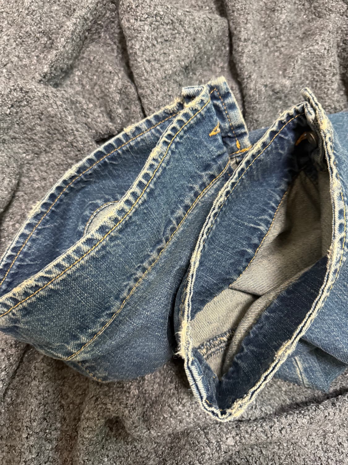 Masion Margiela 17AW Cuffs Denim Pants 상품이미지4