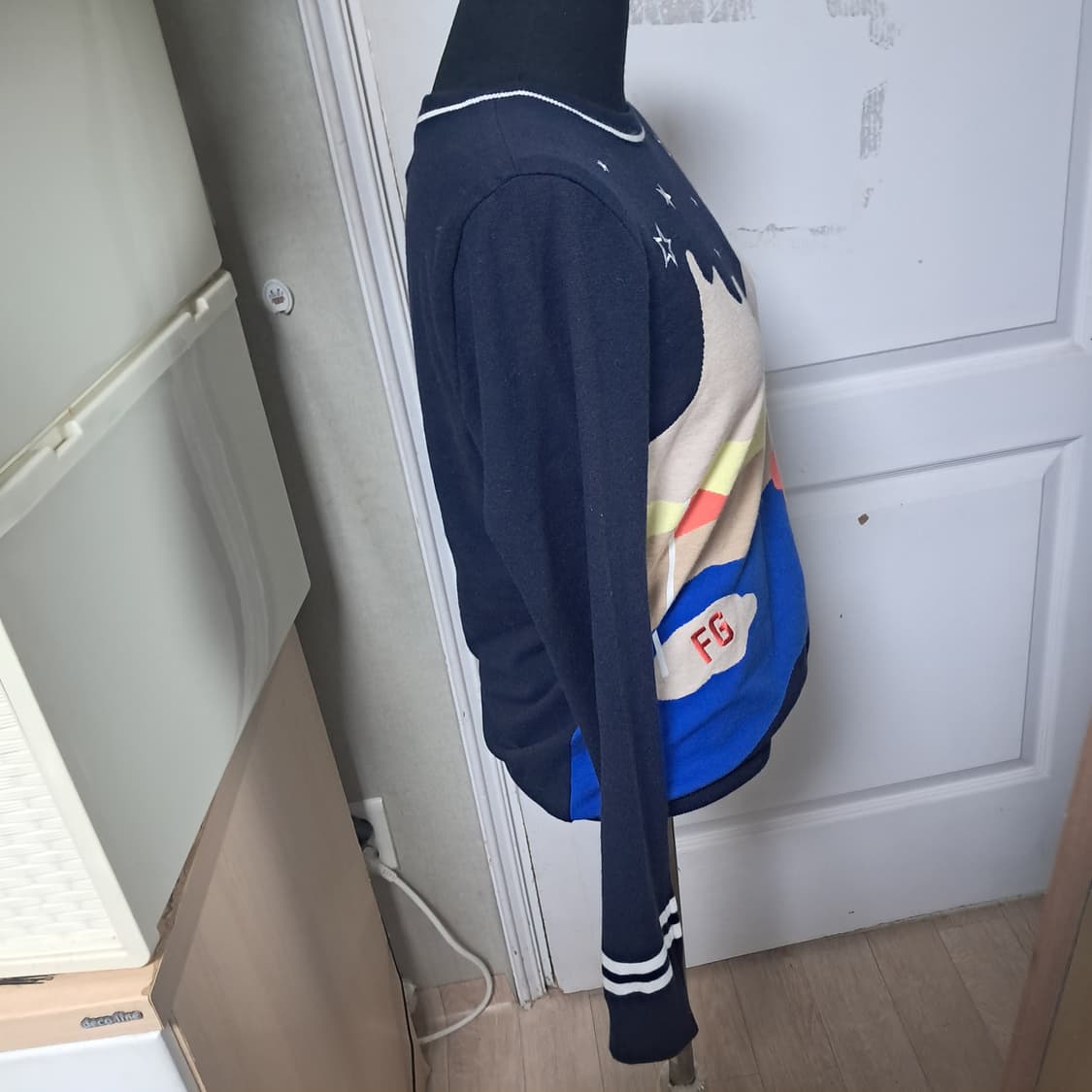 팬텀골프 네이비 여성니트 100(약55~66) 상품이미지4