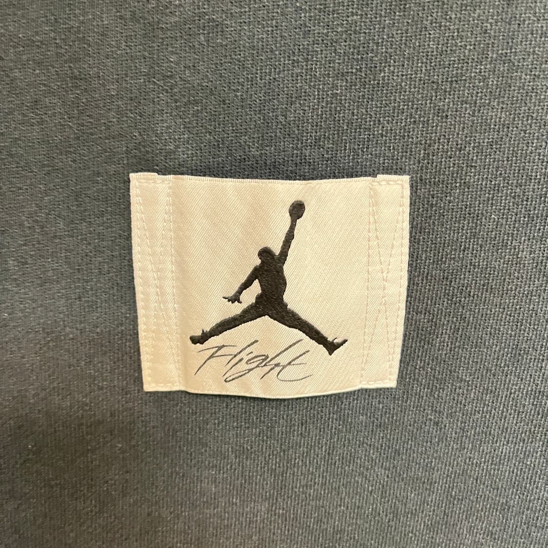 (2XL 작게나옴) 조던 센터로고 플라이트 챠콜색상 후드 티셔츠 상품이미지3