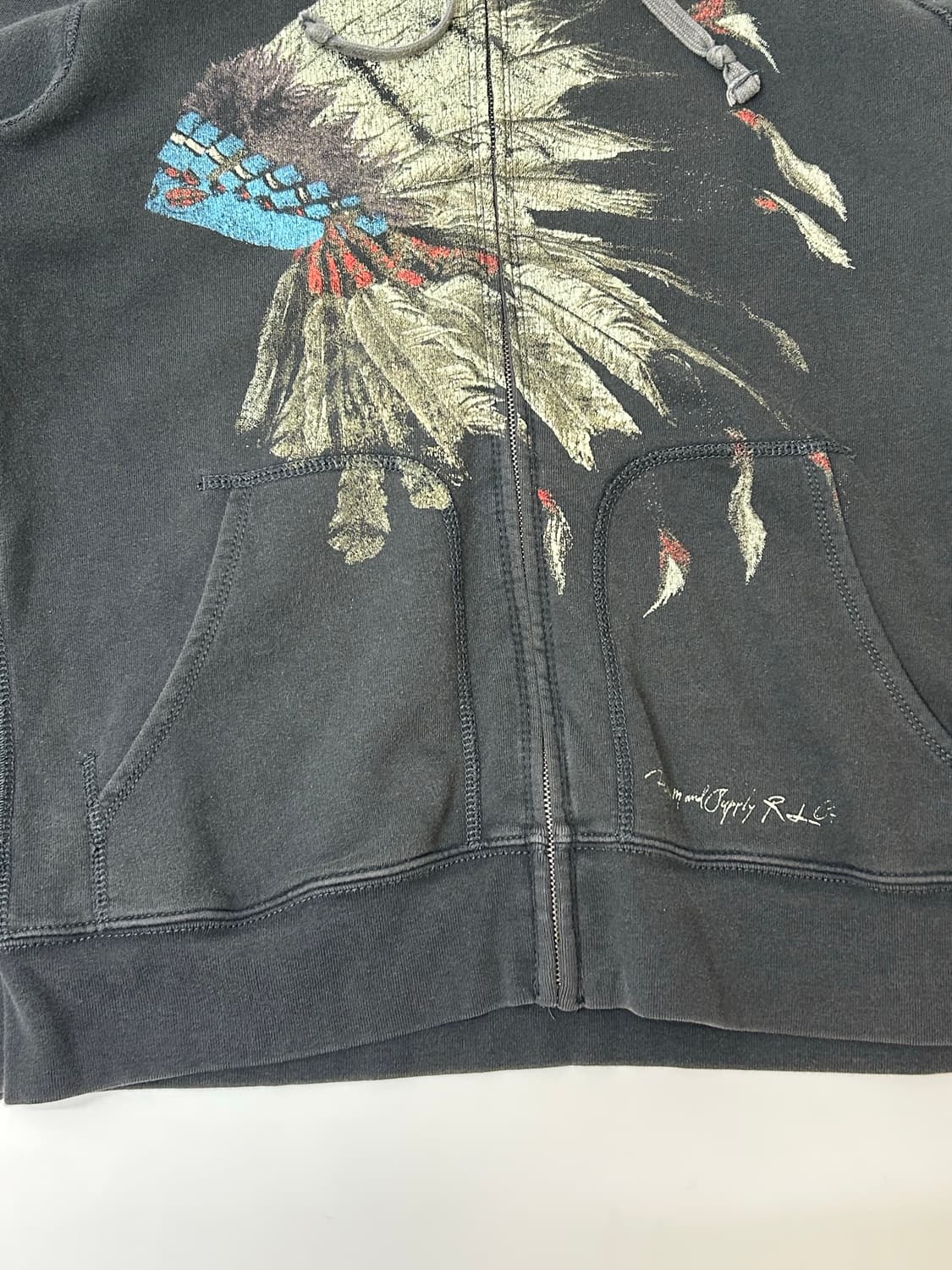 Polo 폴로 D&S 인디안 헤드 후드집업 상품이미지5