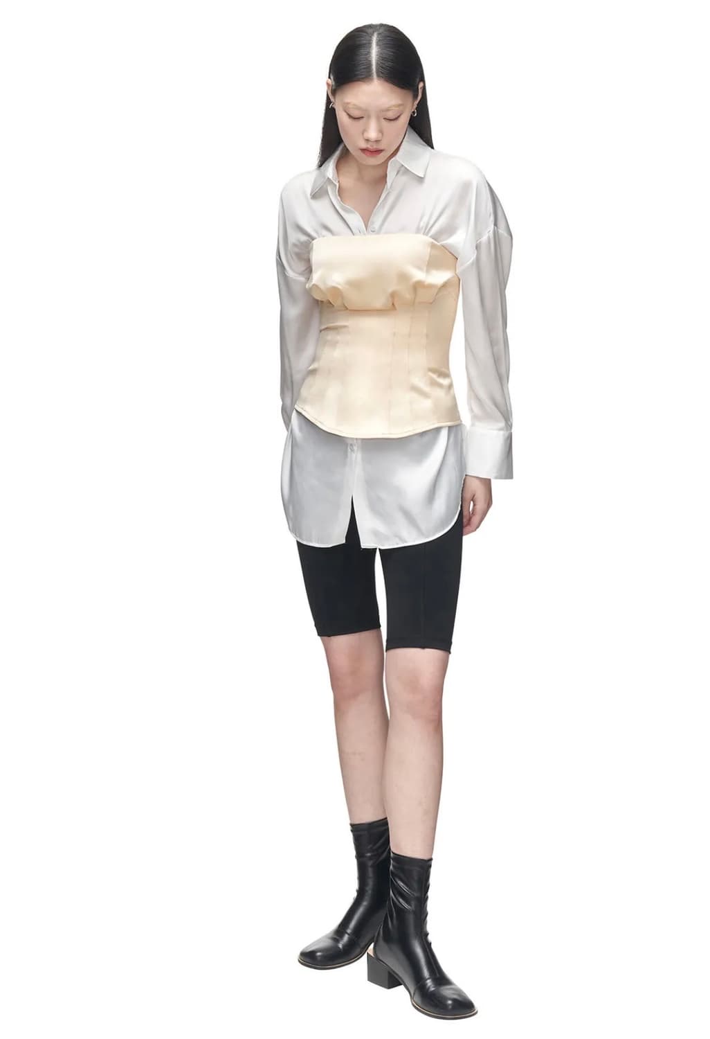 KIMZISU Tailored Top Cream (이유비, 문가영 착용) 상품이미지7