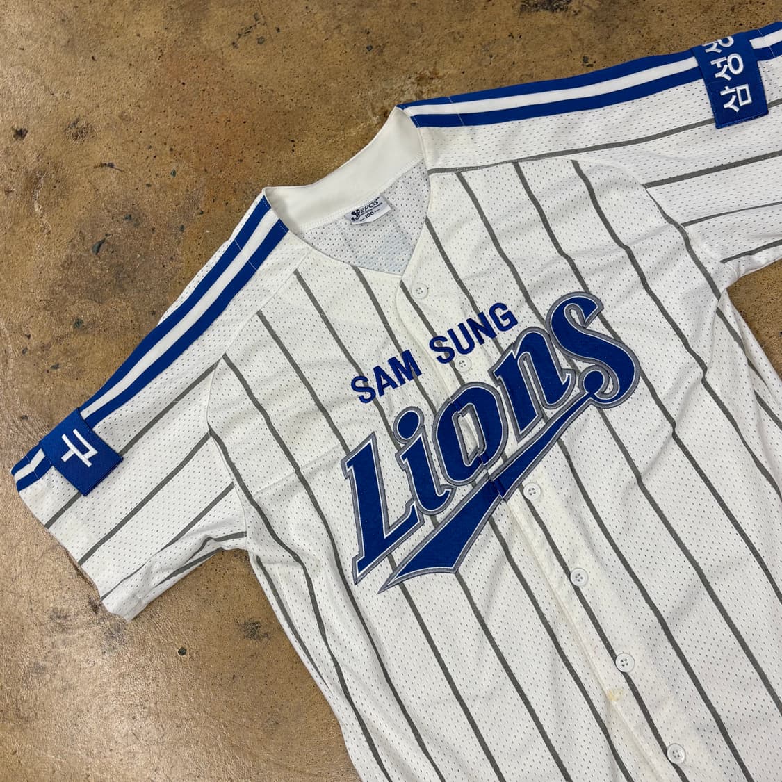 [정품/100] 삼성라이온즈 왕조 홈 유니폼 59정형식 마킹 b18 상품이미지1