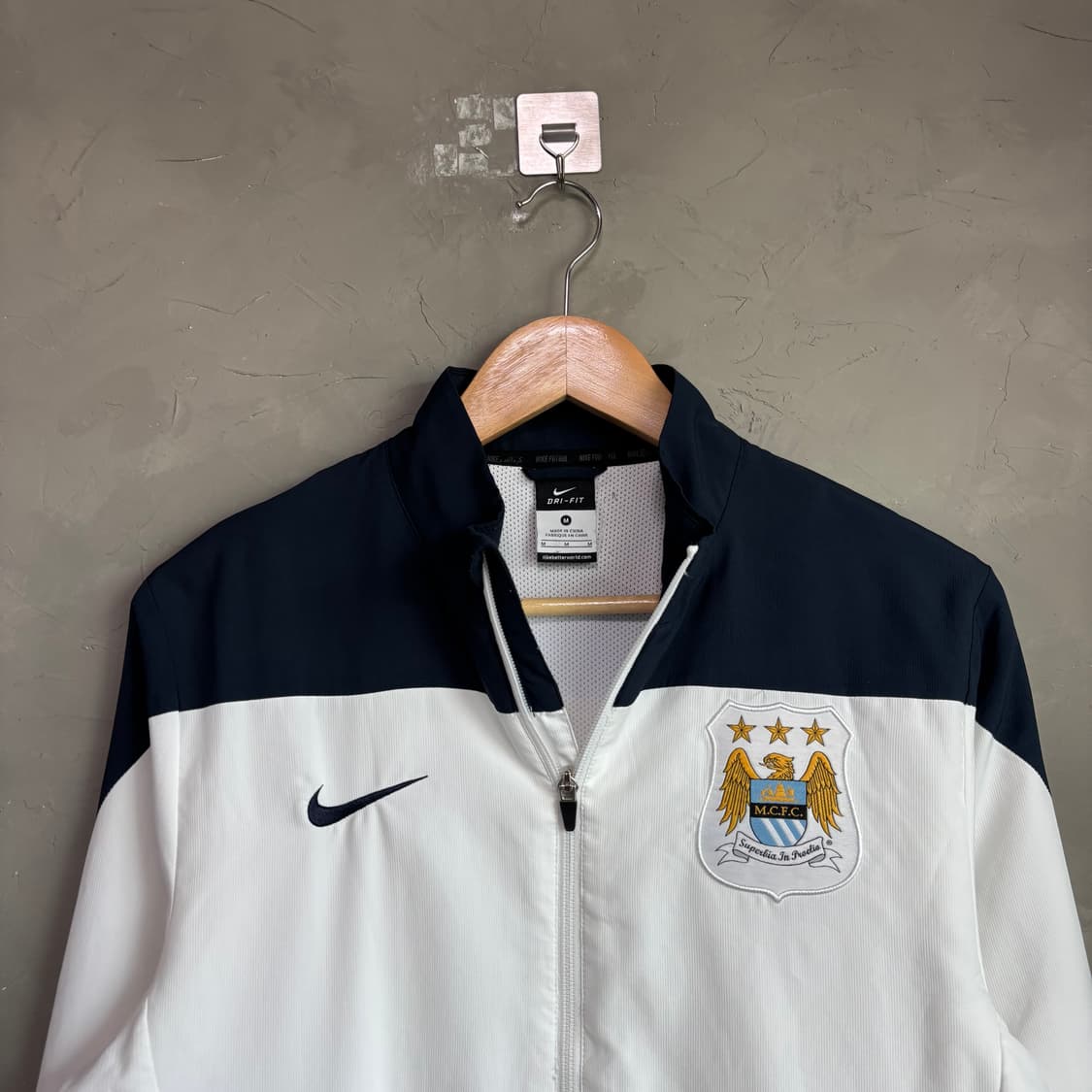 나이키 맨시티 트랙탑 바람막이 화이트 상품이미지2