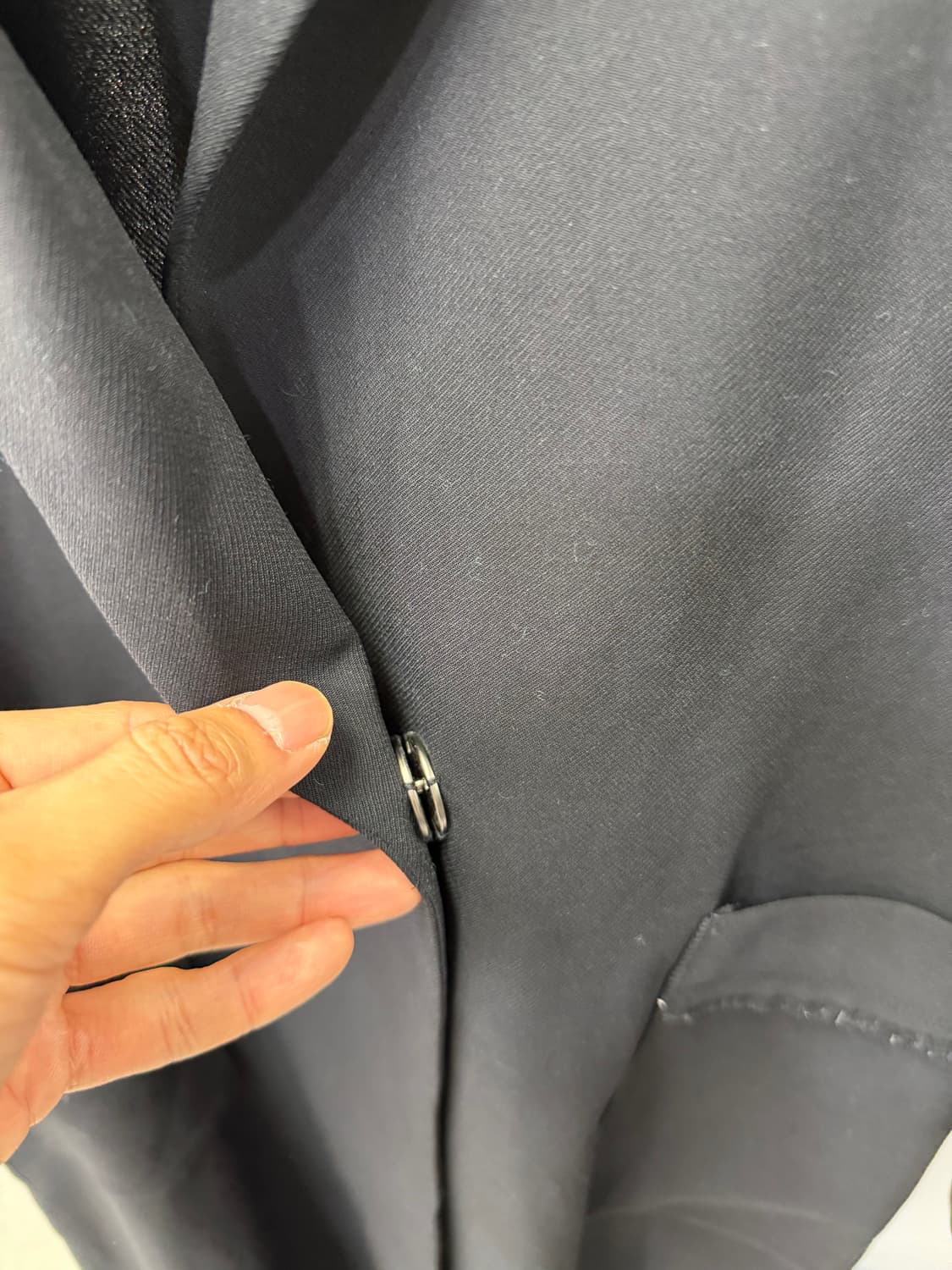 정품) 2nd floor 세컨플로어 블랙 롱자켓 66 상품이미지4