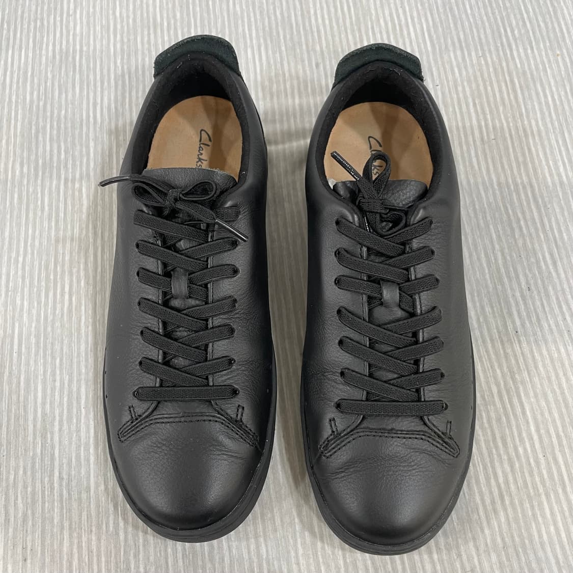 607) Clarks 클락스 레더 스니커즈 255mm 상품이미지2