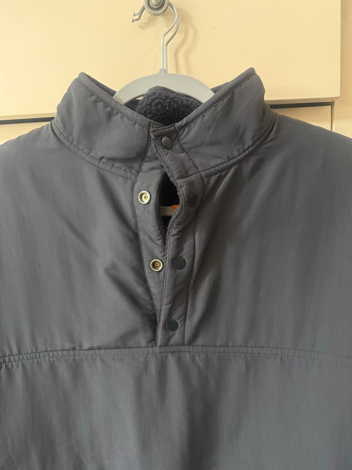 M) 슈프림 폴라텍 셔링 리버시블 풀오버_블랙 24F/W 상품이미지3