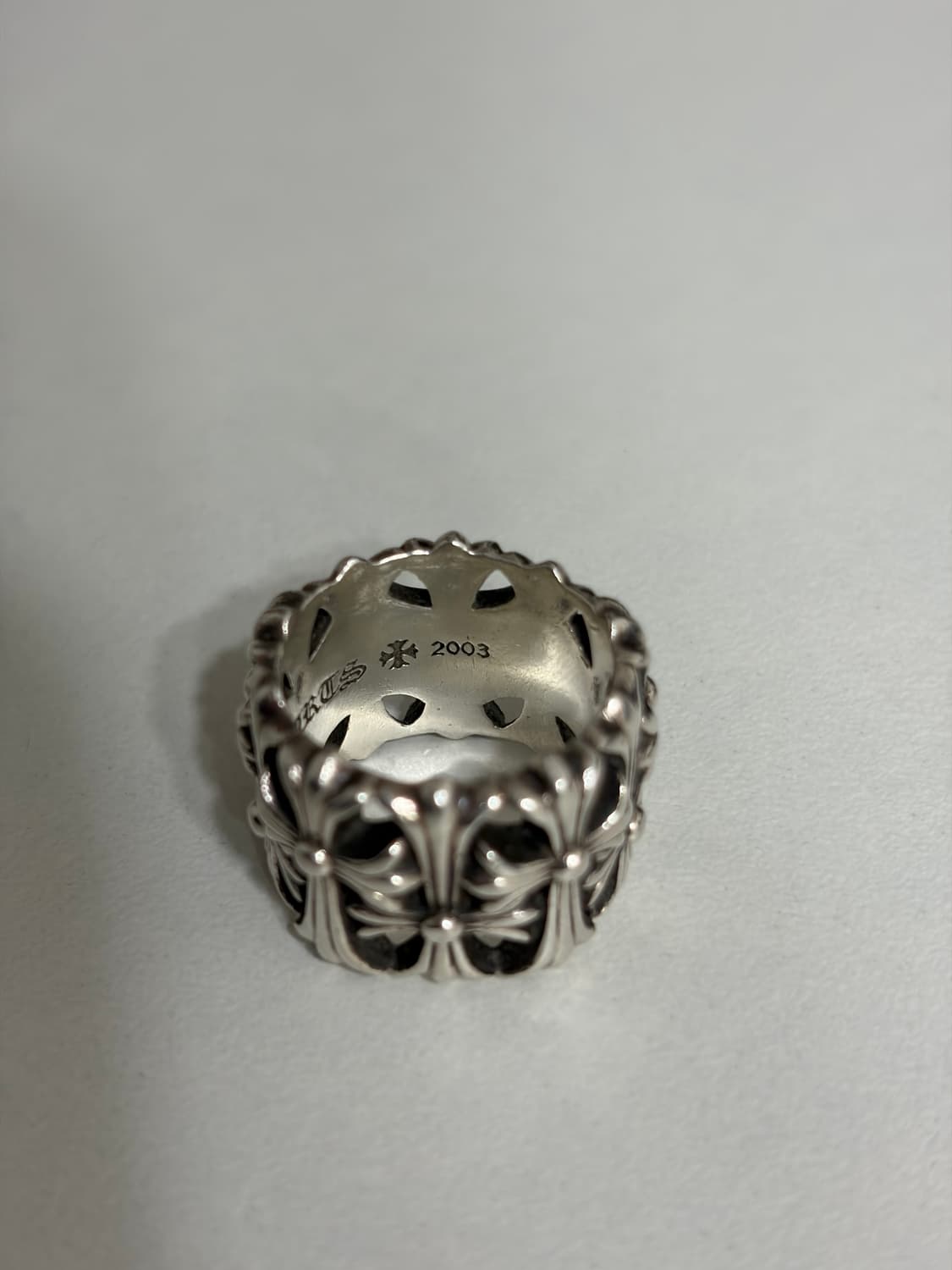 크롬하츠 세메터리 라운드링 14-15호 상품이미지9