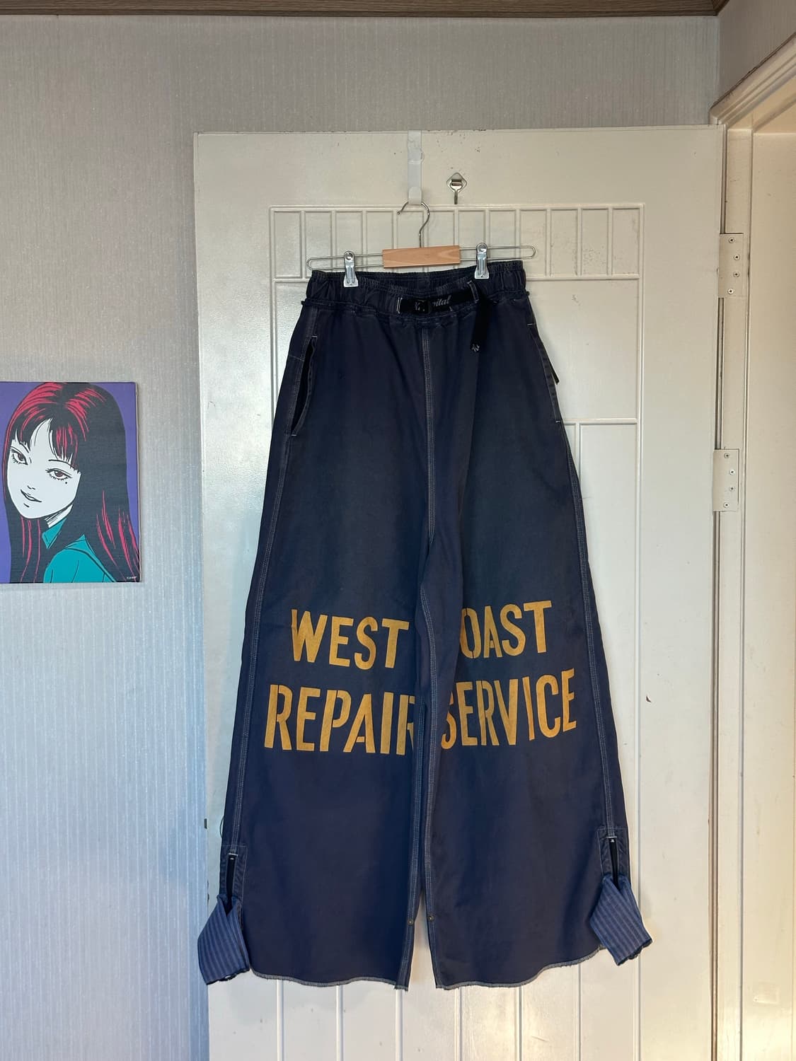 캐피탈 데님 리페어 팬츠 NAVY (Size 4) 상품이미지3