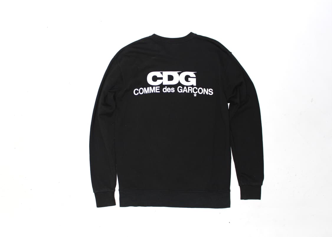 CDG 꼼데가르송 크루넥 스웨트셔츠 상품이미지1
