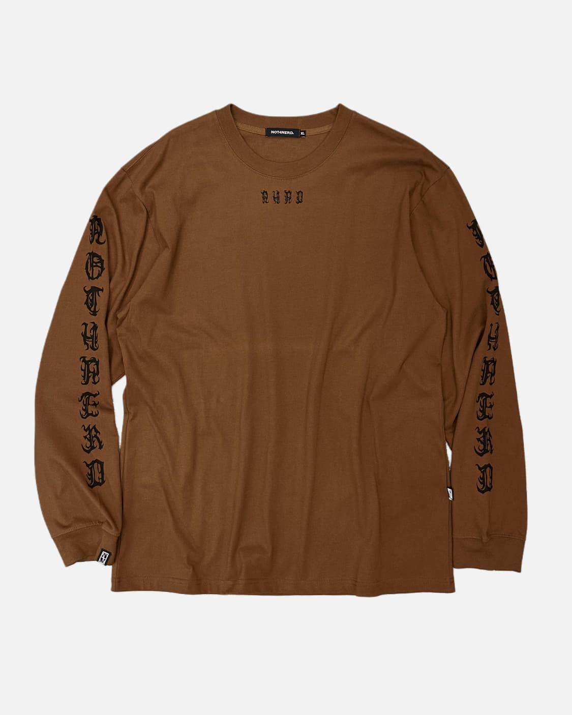 brown lettering engine t-shirt 상품이미지2