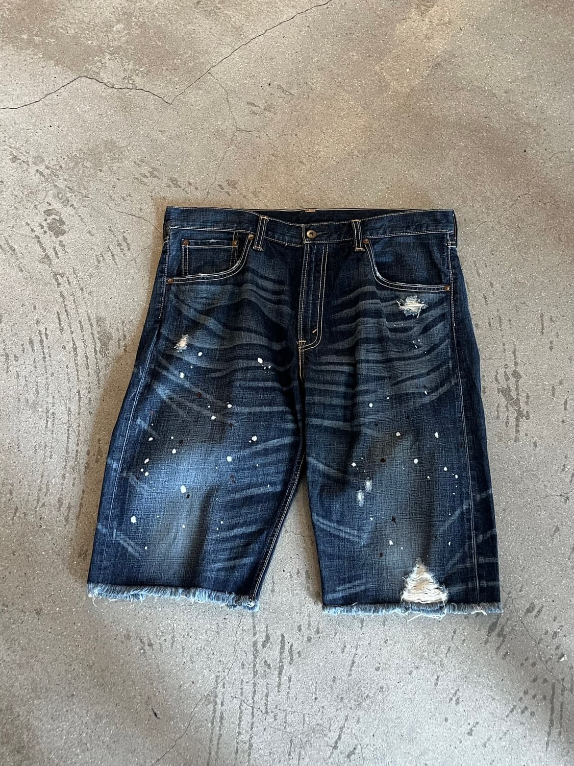 Levi's 503 denim shorts  상품이미지1