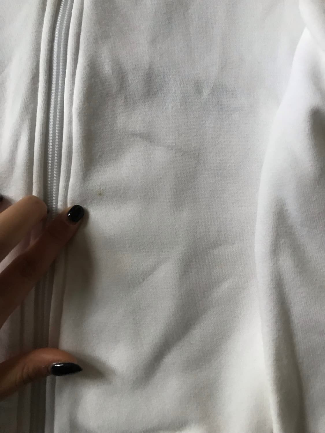 아디다스 흰검 면집업 상품이미지8