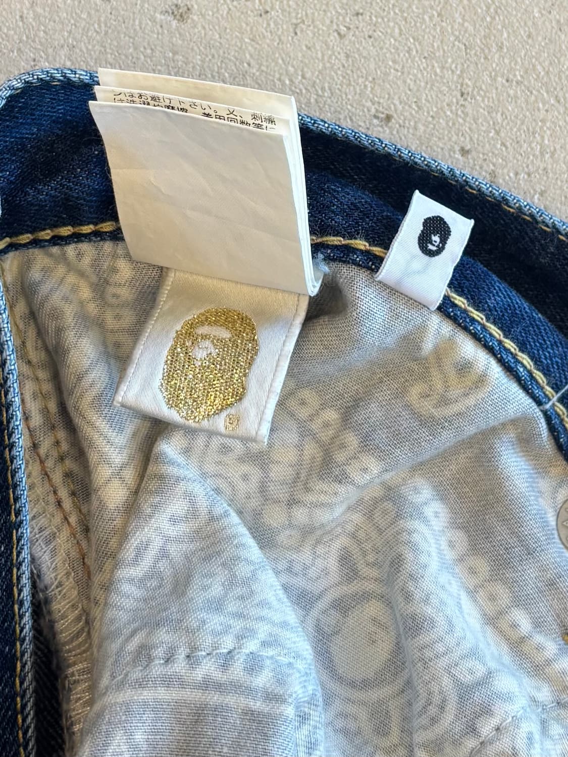 00‘s Bape Star Denim Pants 상품이미지7