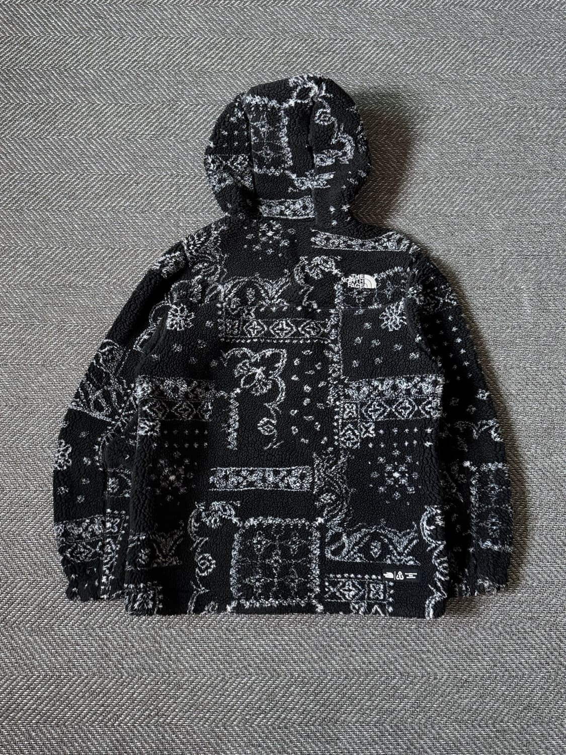 노스페이스 페이즐리 플리스 후드집업 자켓 (100-105) 상품이미지9