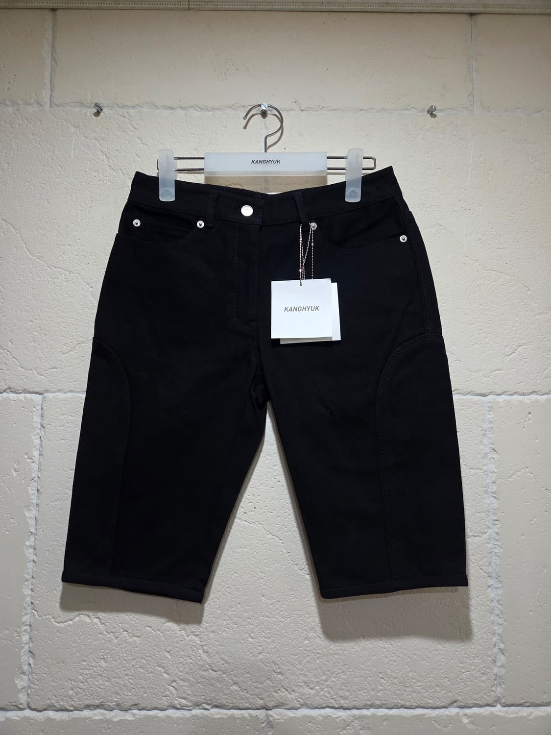 강혁 데님 바이커 쇼츠 S 새상품 상품이미지1