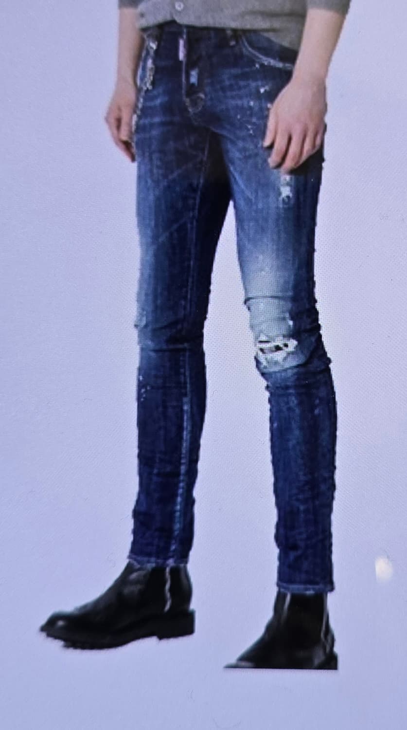 정품) 디스퀘어드2 페인팅 덧뎀진.
싸이즈 31.    71LA0871 상품이미지1