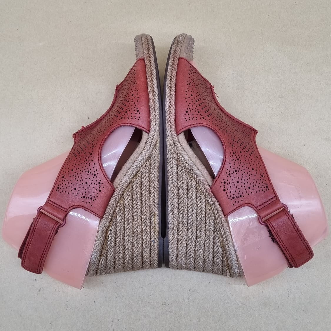 클락스 라플리 여성웨지힐 235 굽8 상품이미지5