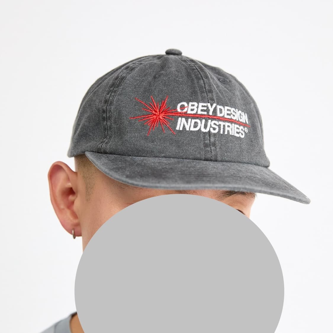 오베이 피그먼트 벨크로백 햇 상품이미지2