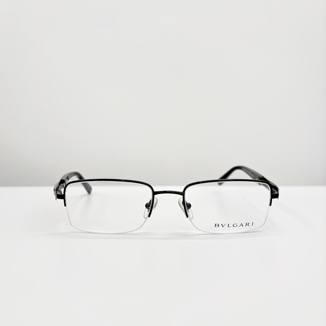 BVLGARI 불가리 블랙 사각 반무테 상품이미지3