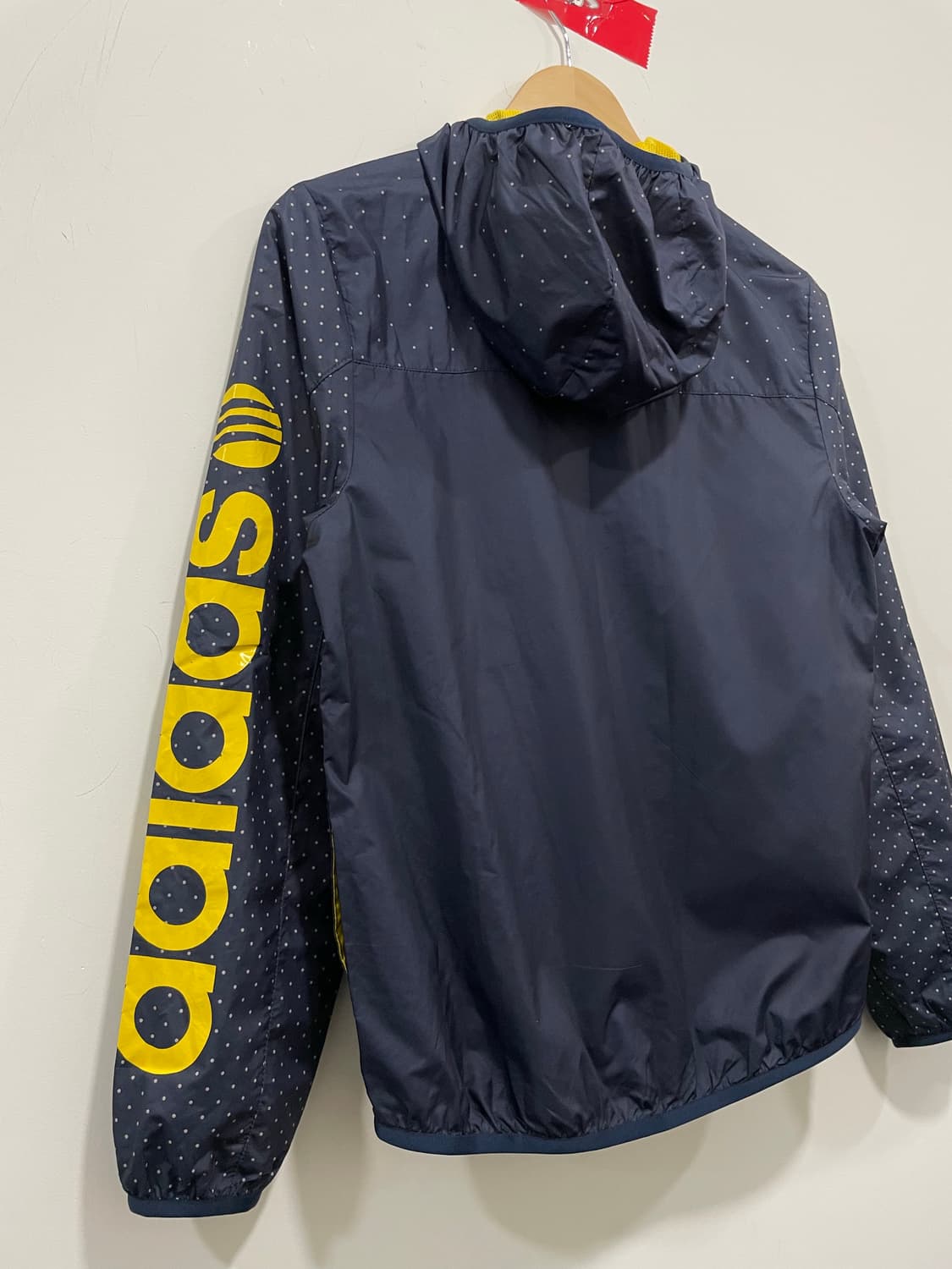 (빈티지)Adidas 아디다스 네오 JPN 도트 땡땡이 윈드브레이커 상품이미지8