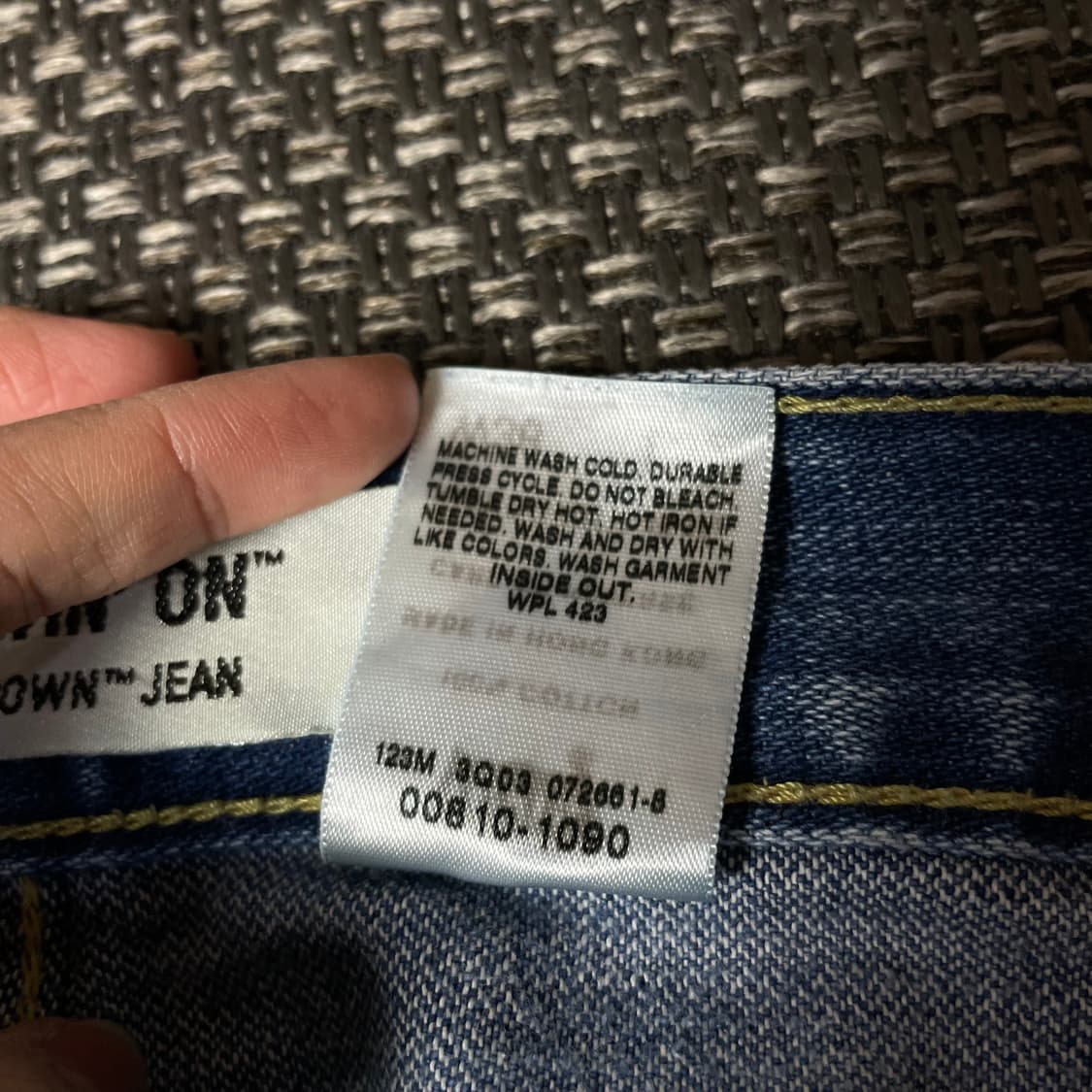 (36) 리바이스 00s 무빙온 중청 램블러 데님 팬츠 상품이미지8