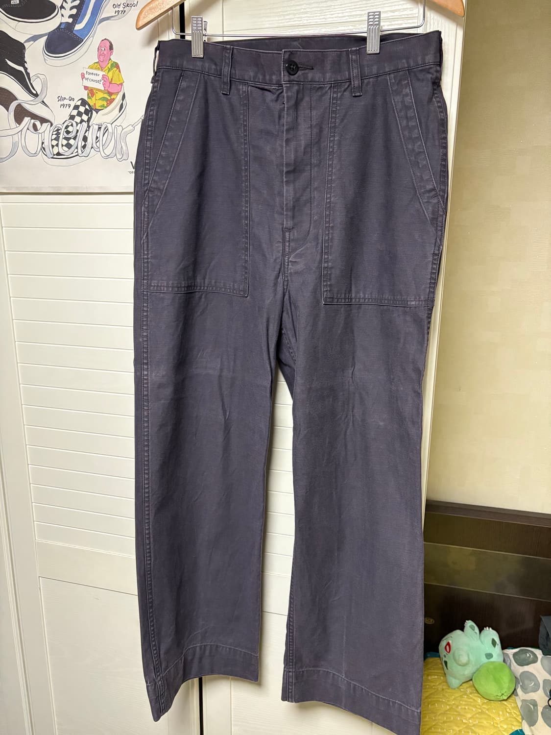 유나이티드 애로우즈 뷰티 앤 유스 베이커팬츠 네이비(M) 상품이미지1