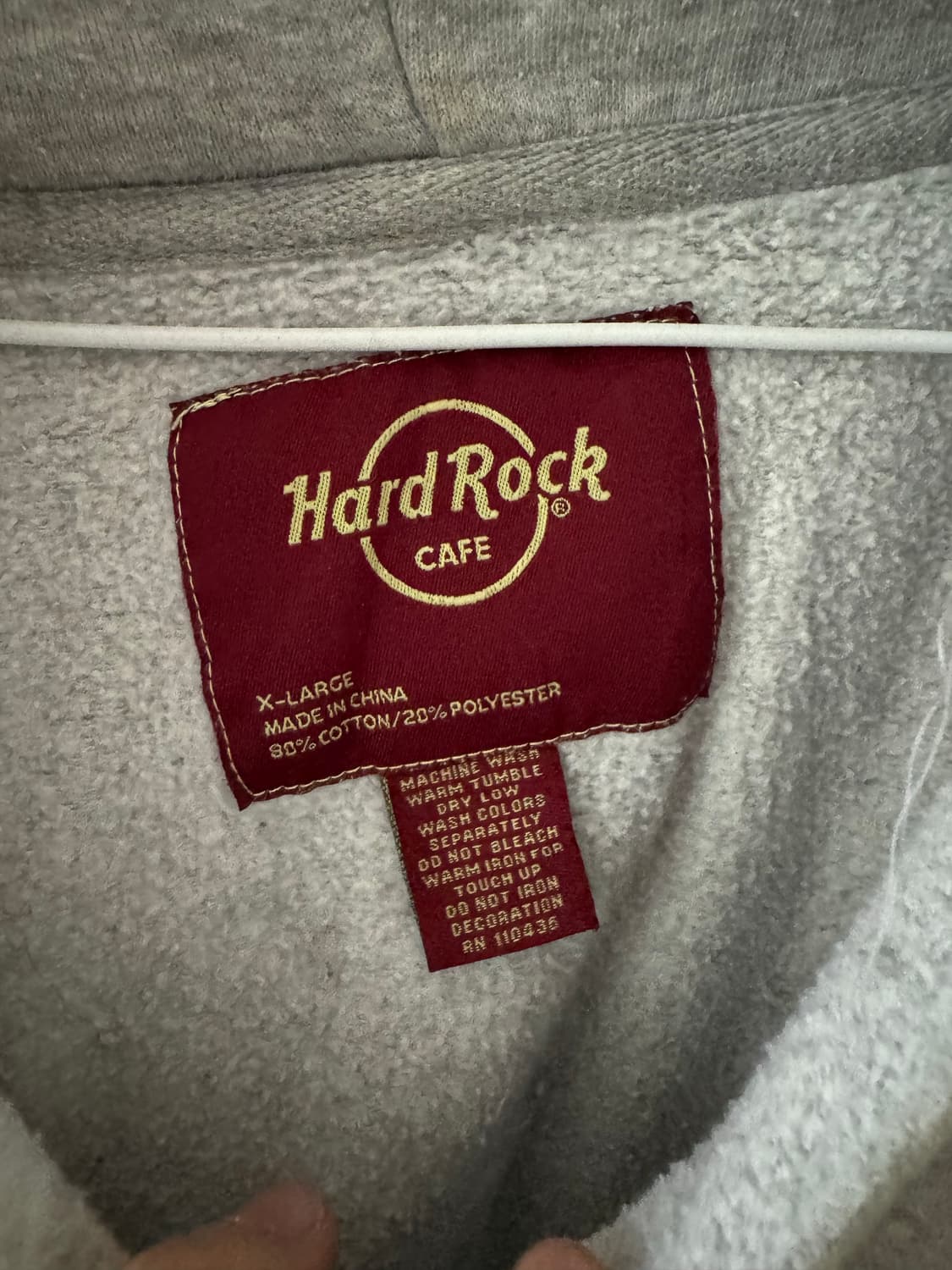 하드락 카페 커스텀 후드 상품이미지2