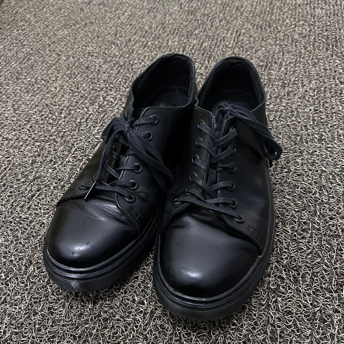 닥터마틴 단테 가죽 스니커즈 구두 로퍼 블랙 270 상품이미지2