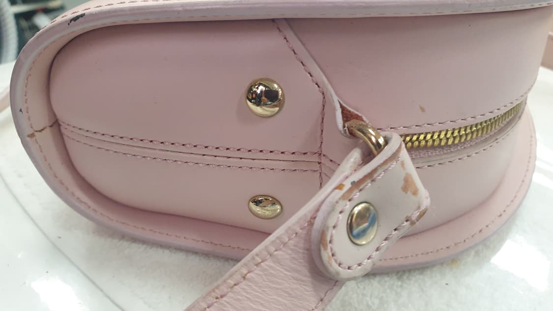 A.P.C. 하프문백 라이트핑크 가방 상품이미지9